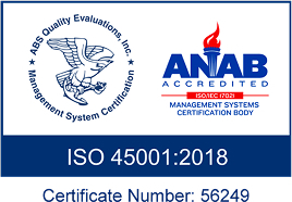Certificado ISO 45001:2018